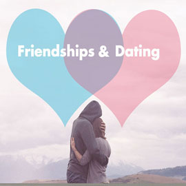 Friendships and dating logo